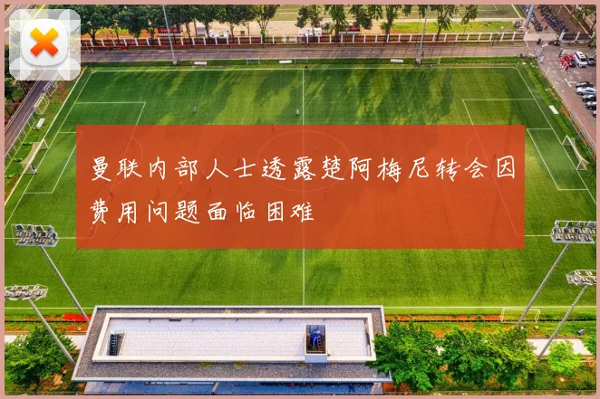 曼联内部人士透露楚阿梅尼转会因费用问题面临困难
